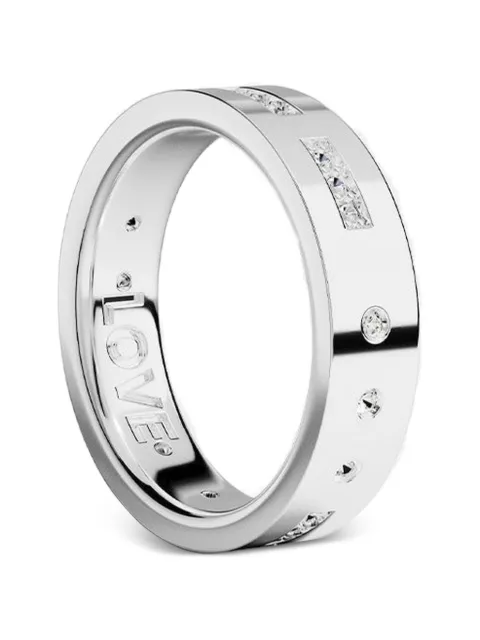 APM Monaco Love Morse Code ring