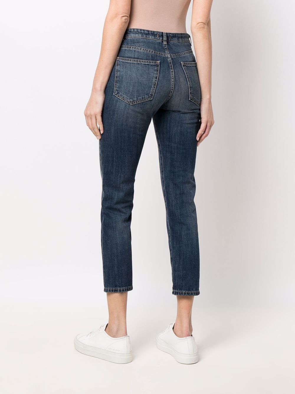 фото Seventy cropped skinny-fit jeans