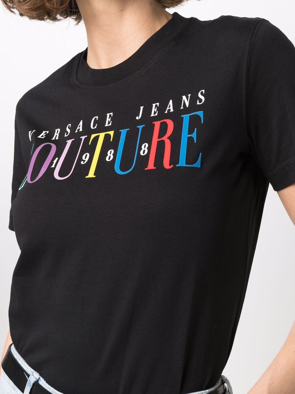 фото Versace jeans couture футболка с логотипом