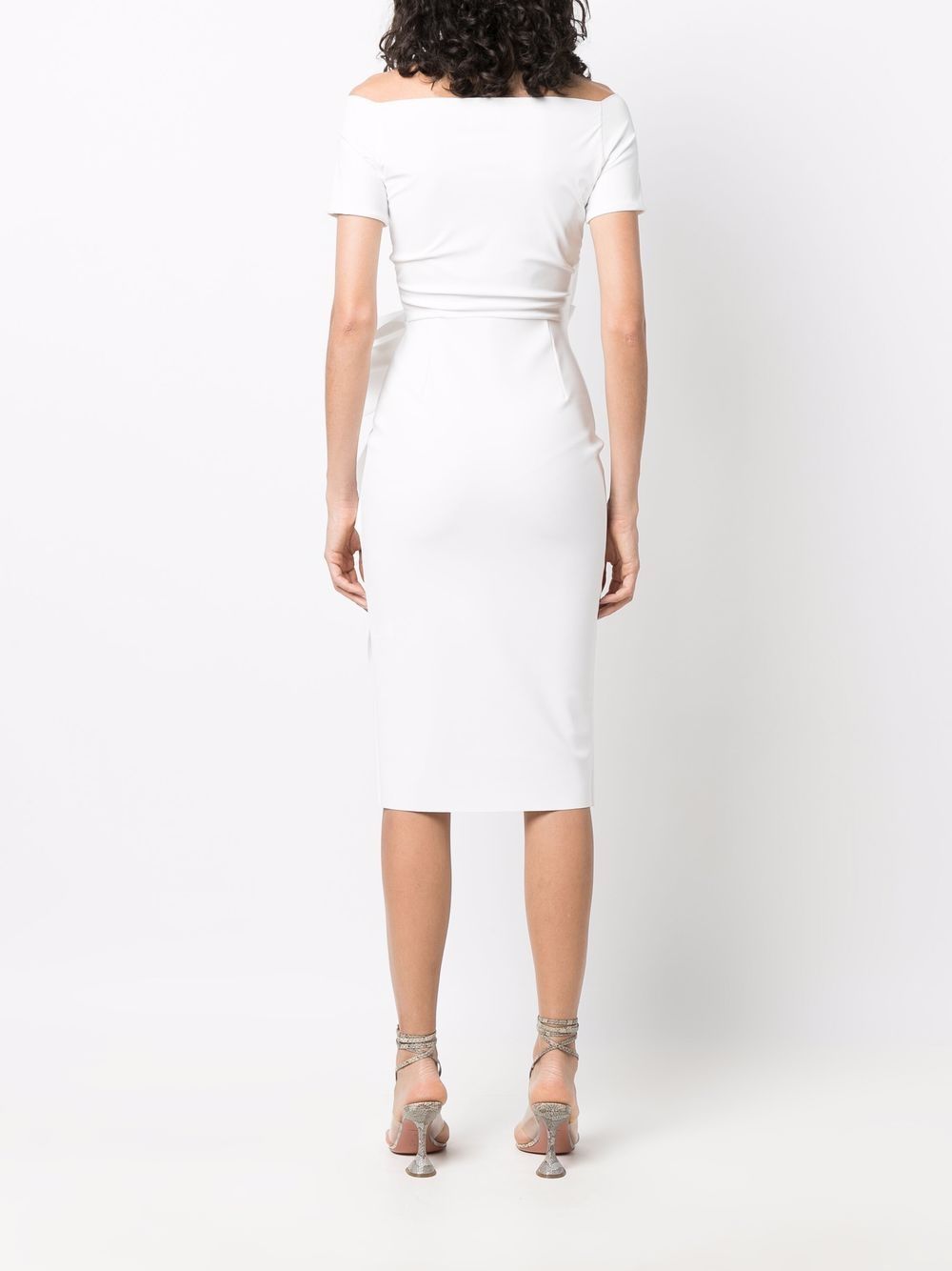 фото Le petite robe di chiara boni gathered-waist dress