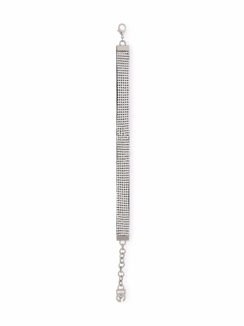 Dolce & Gabbana Kids Choker Mit Kristallen   Silber 