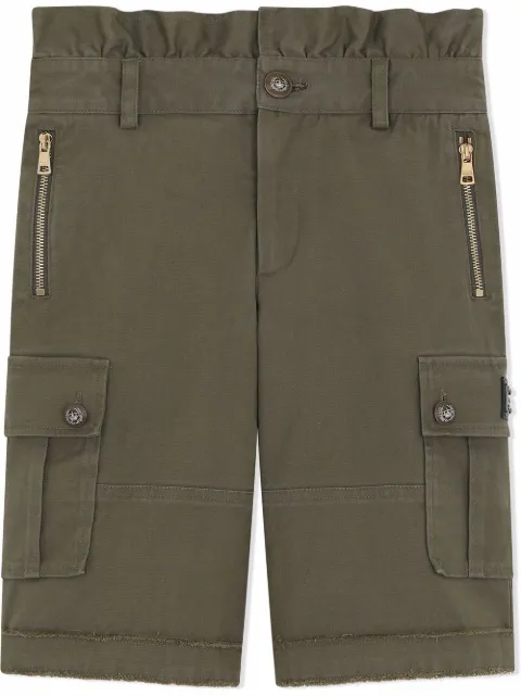 Dolce & Gabbana Kids paperbag waist trousers