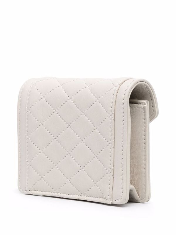 Saint Laurent Gaby Micro Quilted Bag - Neutrals
