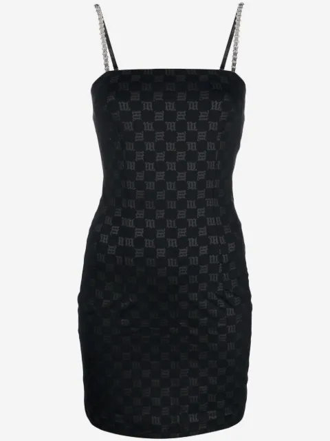 MISBHV Monogram chain-link strap dress