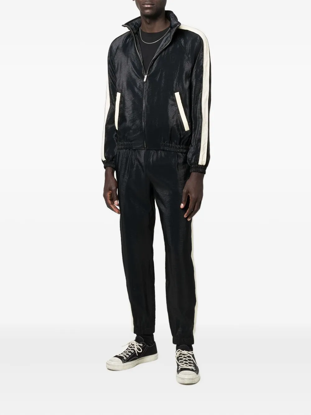 Saint Laurent side-stripe tapered trousers | Tapered Pants | Image 2