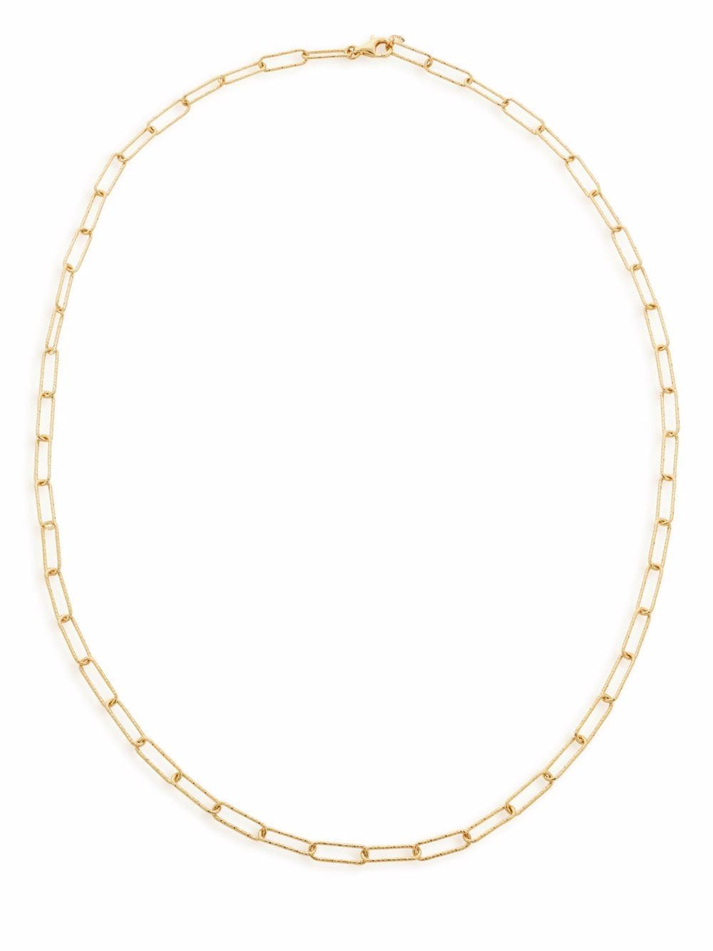 Monica Vinader Alta-textured Chain Necklace In Gold