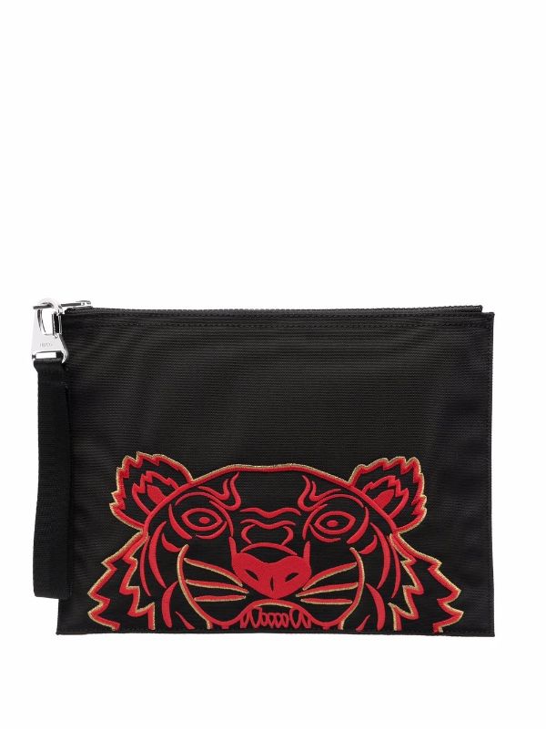 kenzo tiger clutch bag