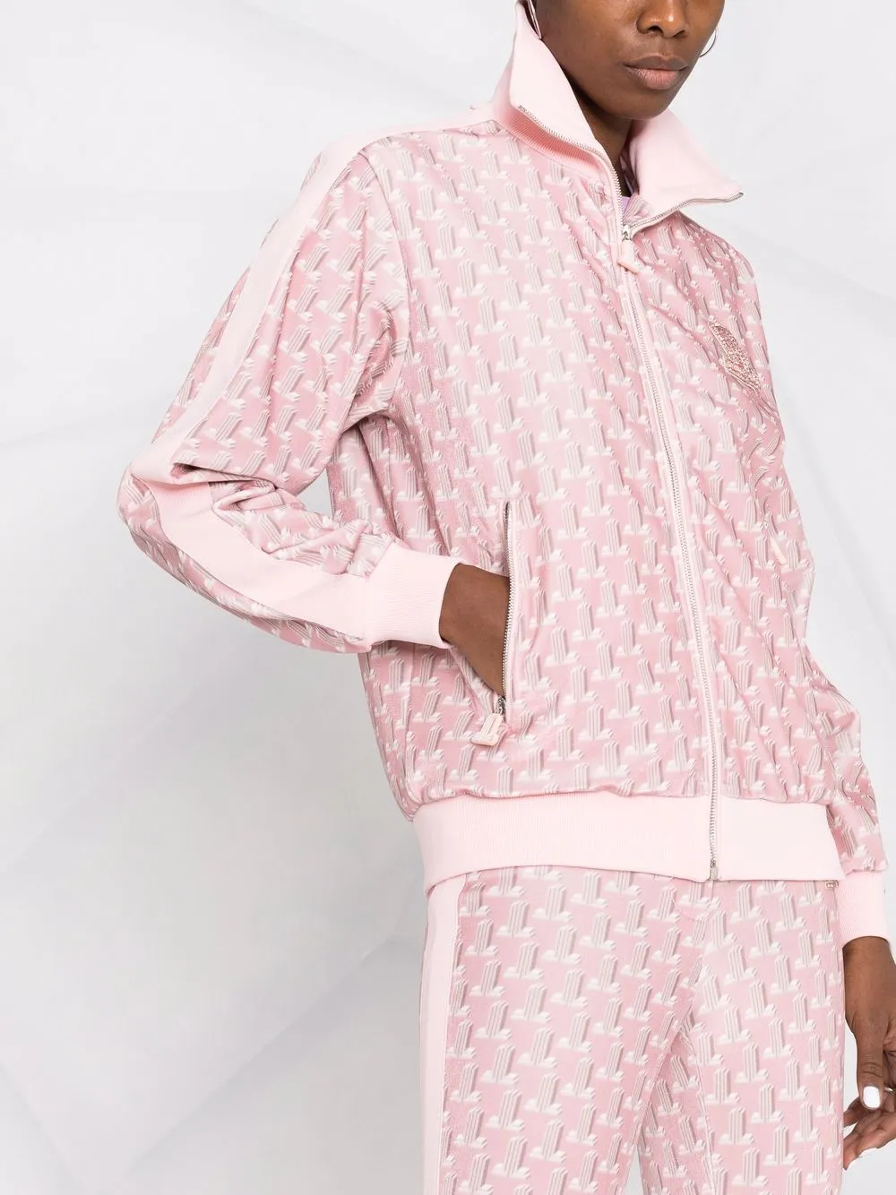 фото Lanvin спортивная куртка с нашивкой-логотипом