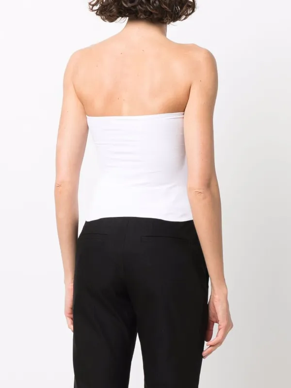 Brunello Cucinelli bandeau-style Top | White | FARFETCH