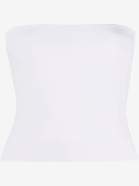 Brunello Cucinelli top estilo bandeau