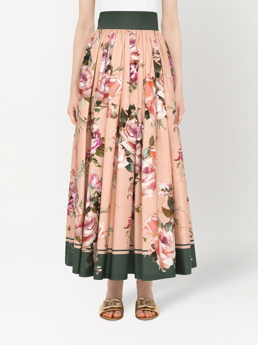 Dolce & Gabbana floral-print A-line Maxi Skirt - Farfetch