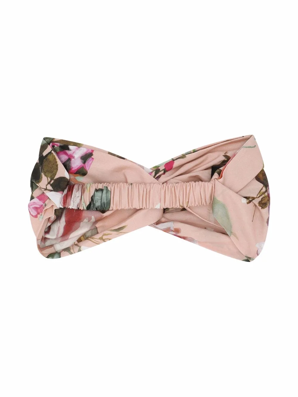 Dolce & Gabbana Kids Haarband met bloemenprint - Roze