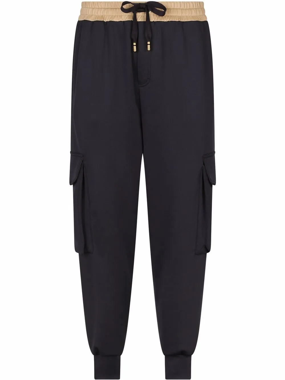 

Dolce & Gabbana drawstring cargo track trousers - Blue