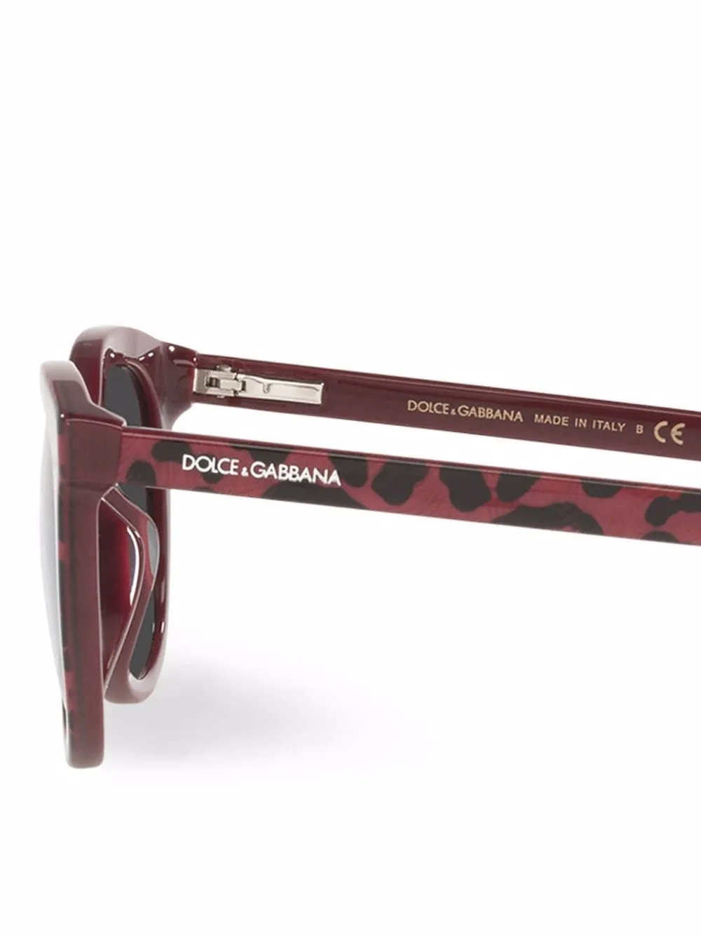 фото Dolce & gabbana eyewear солнцезащитные очки в круглой оправе