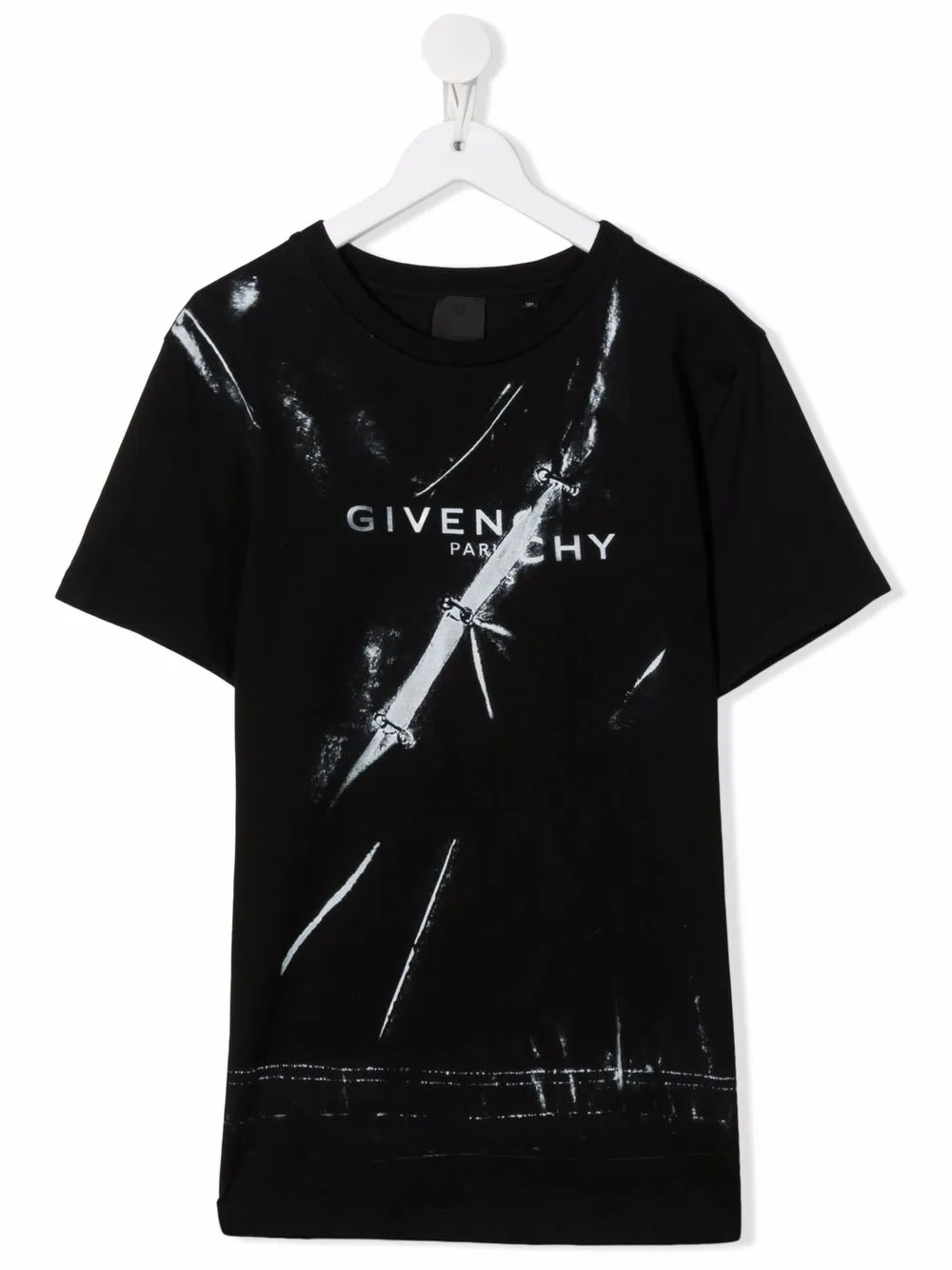 

Givenchy Kids TEEN logo-print T-shirt - Black