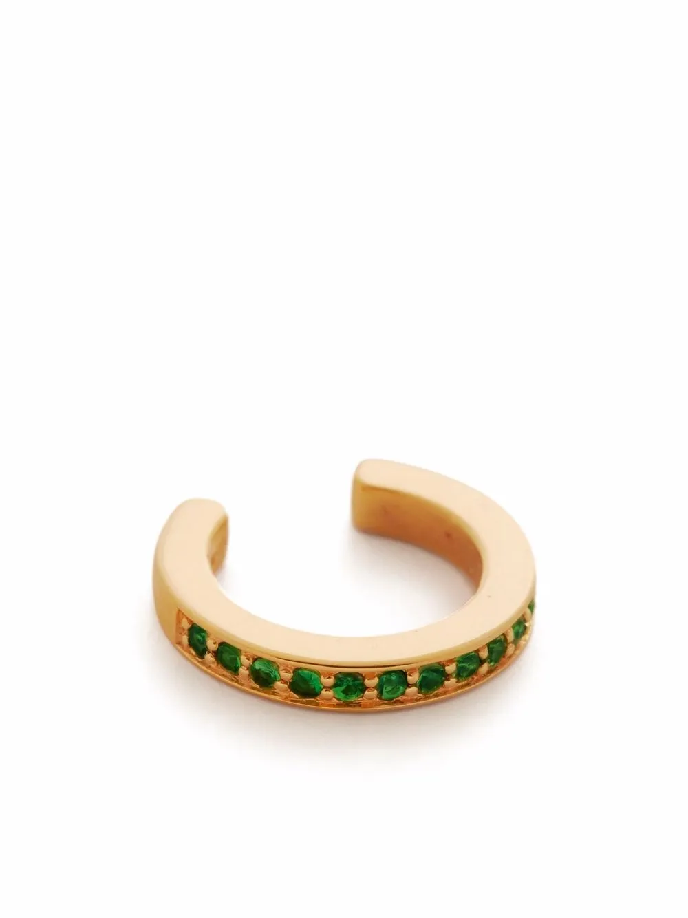 

Monica Vinader arete earcuff con gemas - Dorado