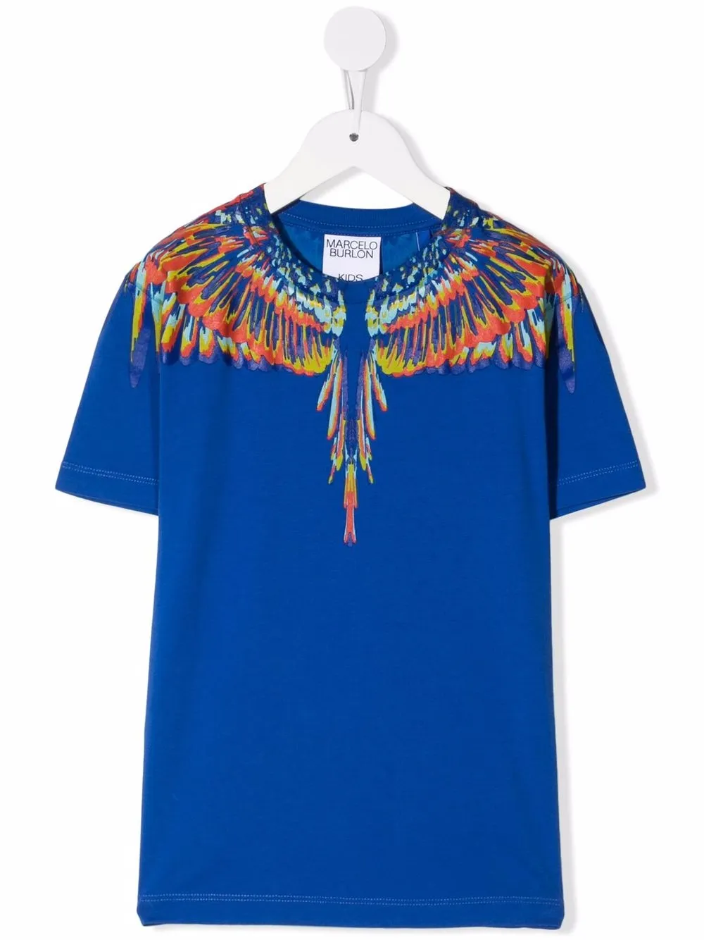 фото Marcelo burlon county of milan kids футболка с принтом wings