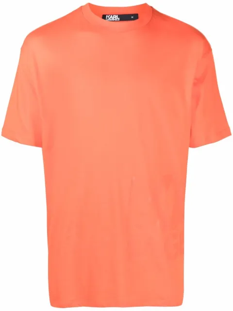 Karl Lagerfeld playera con cuello redondo