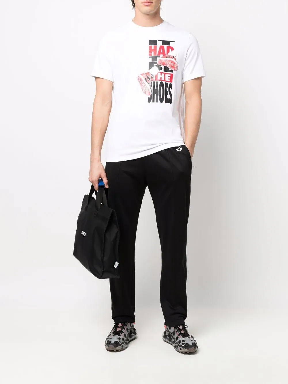 фото Nike футболка с принтом shoes