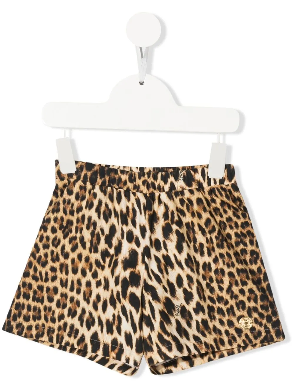 

Roberto Cavalli Junior shorts con estampado de leopardo - Neutro