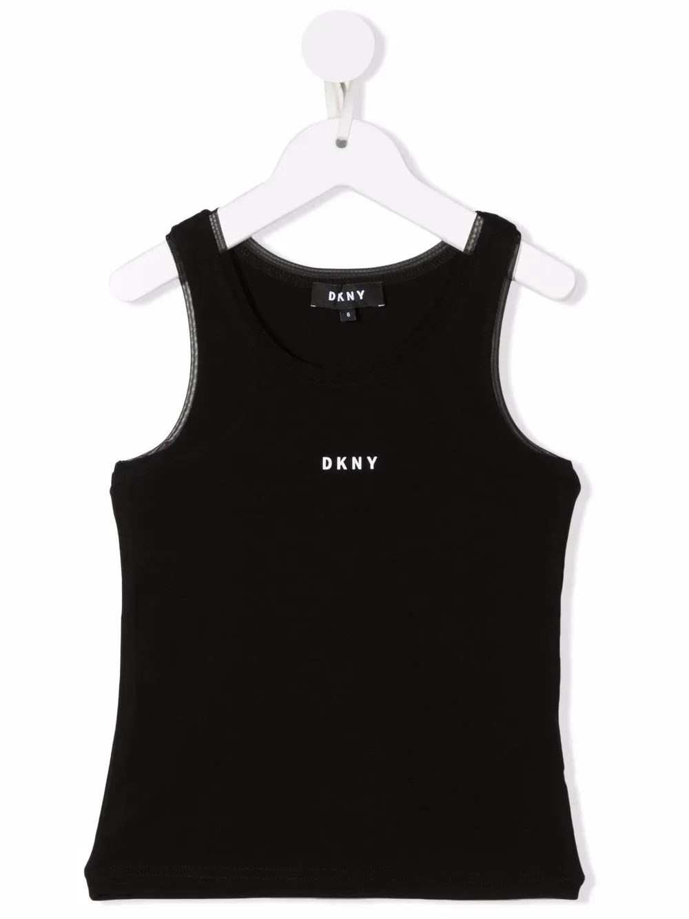 

Dkny Kids camiseta con logo estampado - Negro