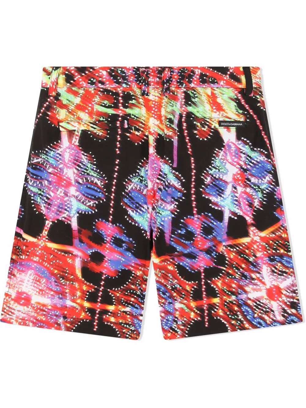 Dolce & Gabbana Kids Shorts mit Luminarie-Print | Shorts mit lockerem Schnitt | Image 2