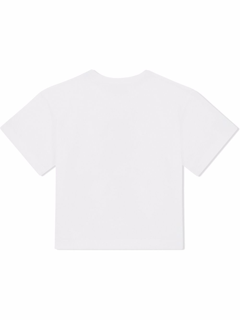 Dolce & Gabbana Kids T-shirt met tekst - Wit