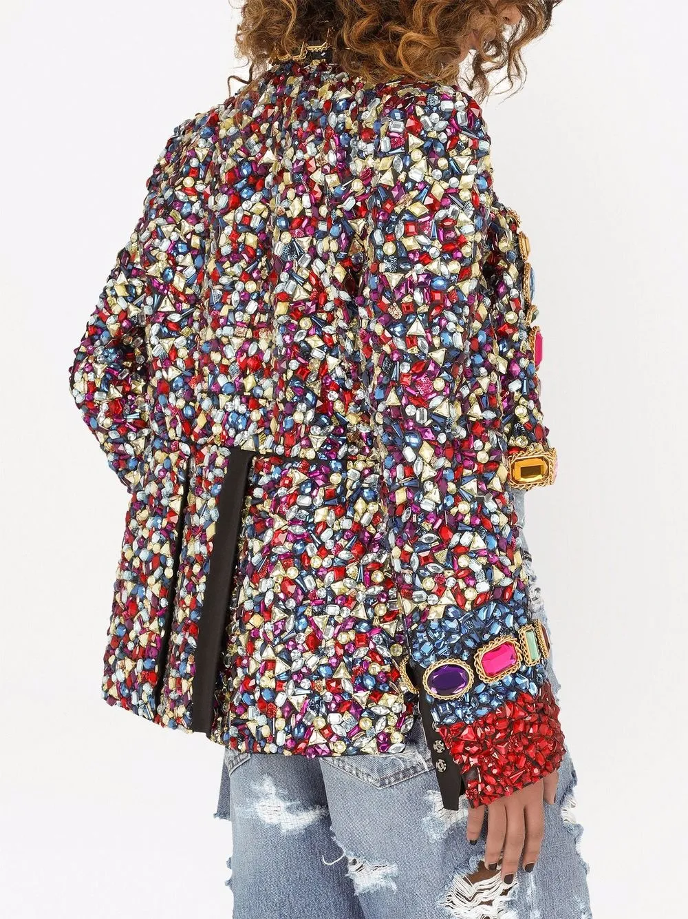 DOLCE & GABBANA EMBROIDERED EVENING JACKET