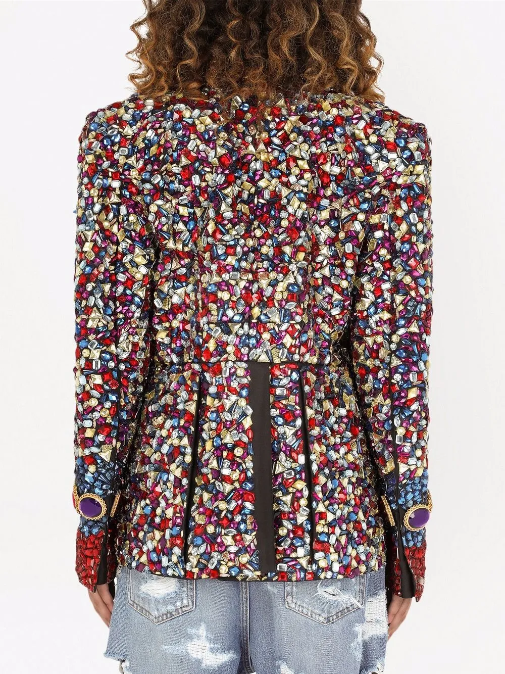 DOLCE & GABBANA EMBROIDERED EVENING JACKET