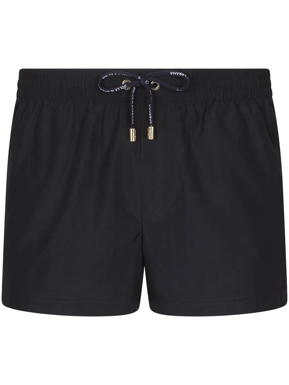 

Dolce & Gabbana shorts de playa con franjas del logo - Azul