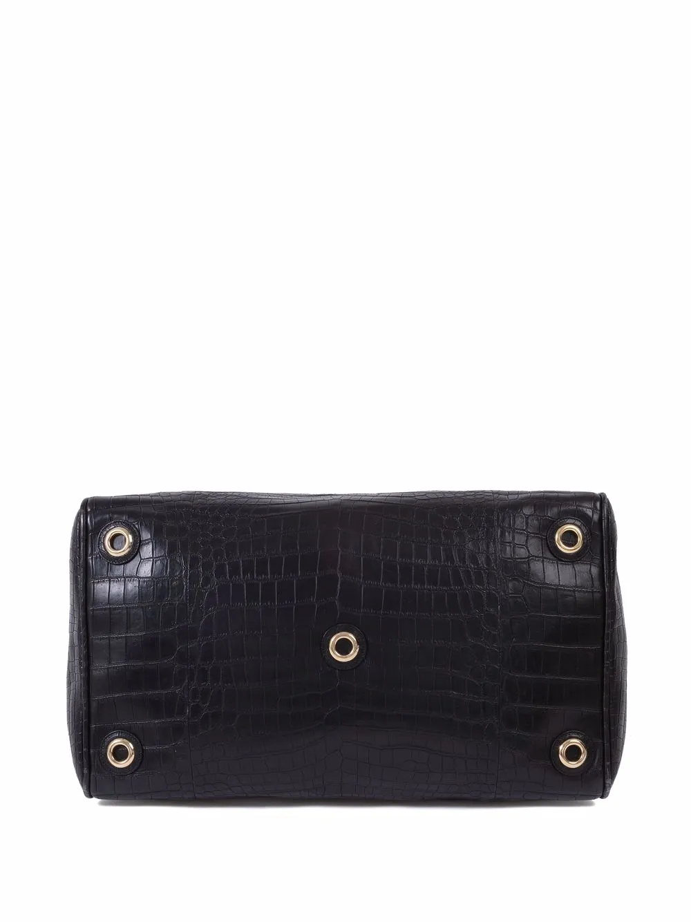 фото Bottega veneta pre-owned дорожная сумка с тиснением под кожу крокодила