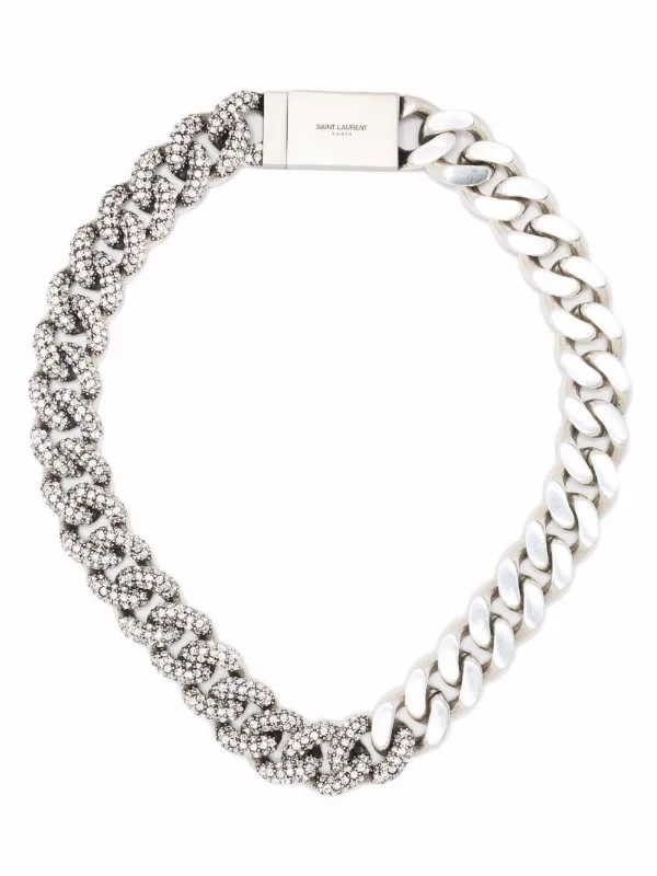 Saint laurent necklace deals womens