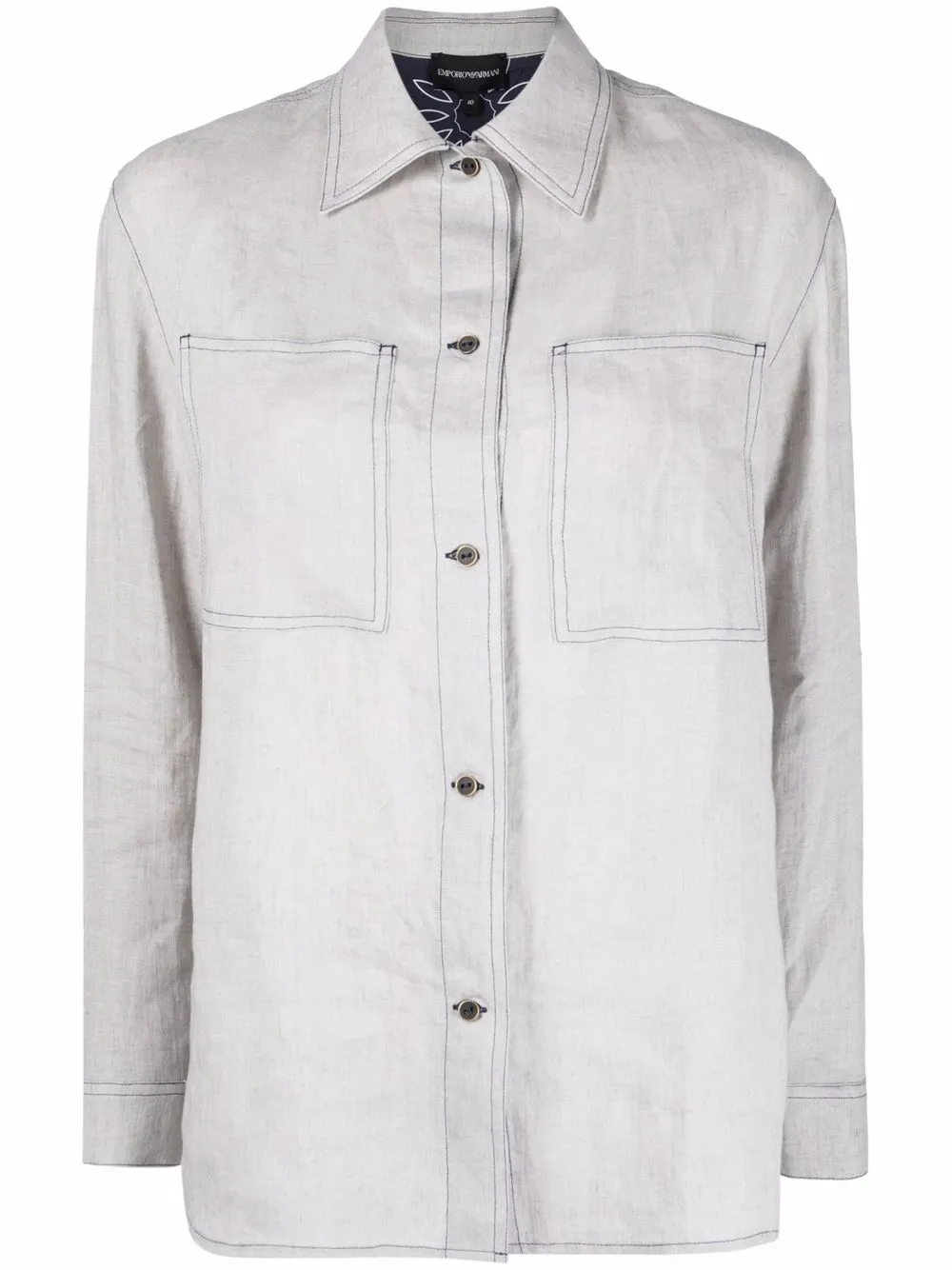 

Emporio Armani camisa manga larga - Gris