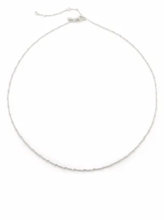 Monica Vinader Fine Twist Choker Necklace - Farfetch
