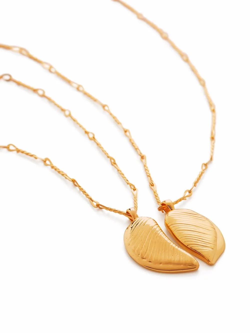 

Monica Vinader collares Togetherness con cadena - Dorado