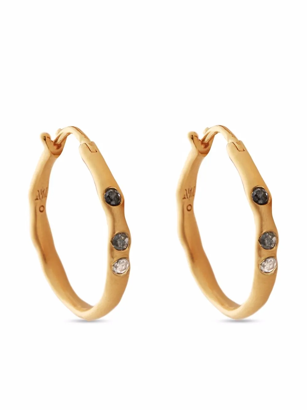 

Monica Vinader aretes Galaxy de Monica Vinader x Mother of Pearl con diamantes - Dorado