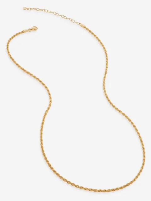 Monica Vinader Rope Chain necklace