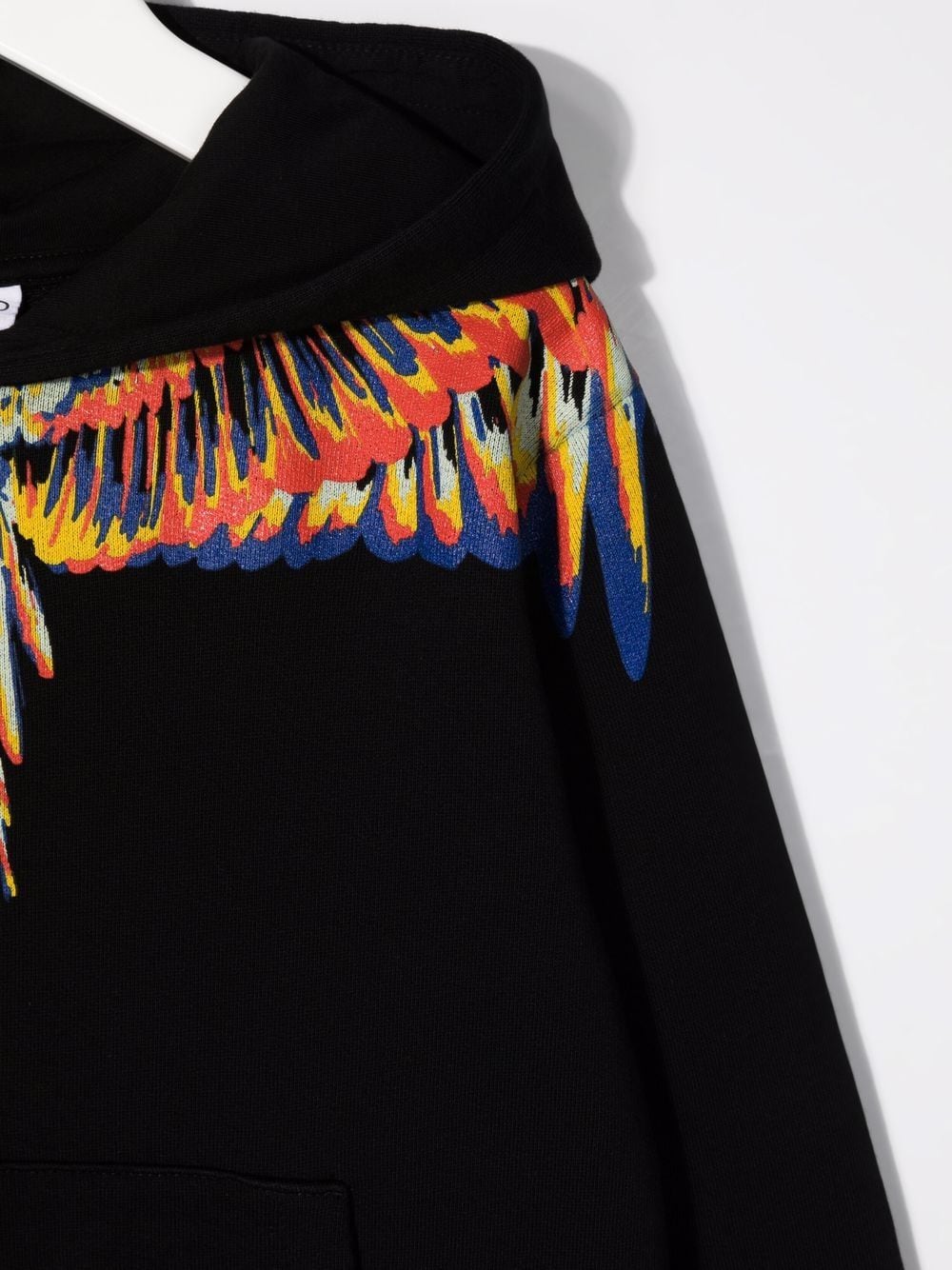 фото Marcelo burlon county of milan kids худи на молнии с принтом wings