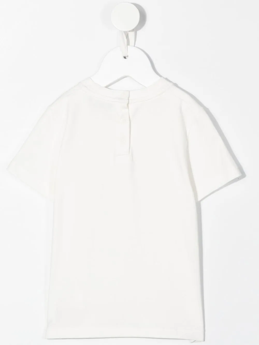Roberto Cavalli Junior T-shirt met logoprint - Wit