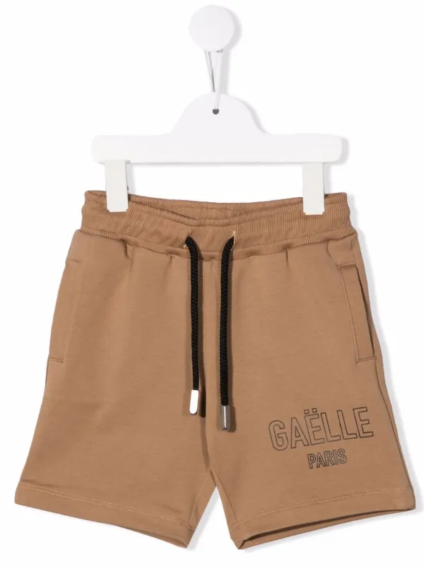 Shop Gaelle Paris Kids logo-print 