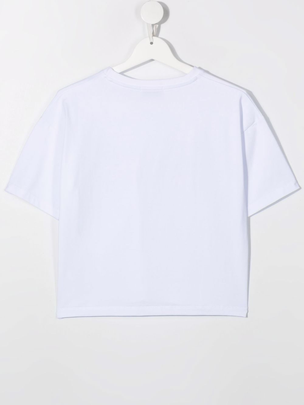 фото Gaelle paris kids embroidered-logo t-shirt