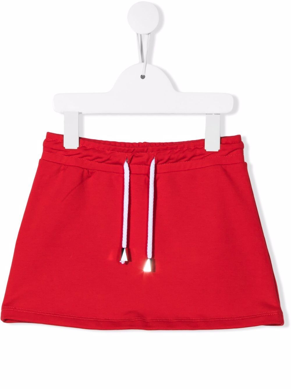 фото Gaelle paris kids logo-print elasticated-waist skirt