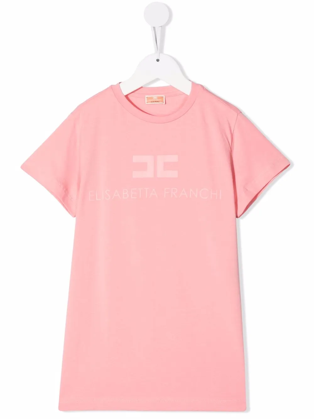 

Elisabetta Franchi La Mia Bambina logo-print short-sleeved T-shirt - Pink