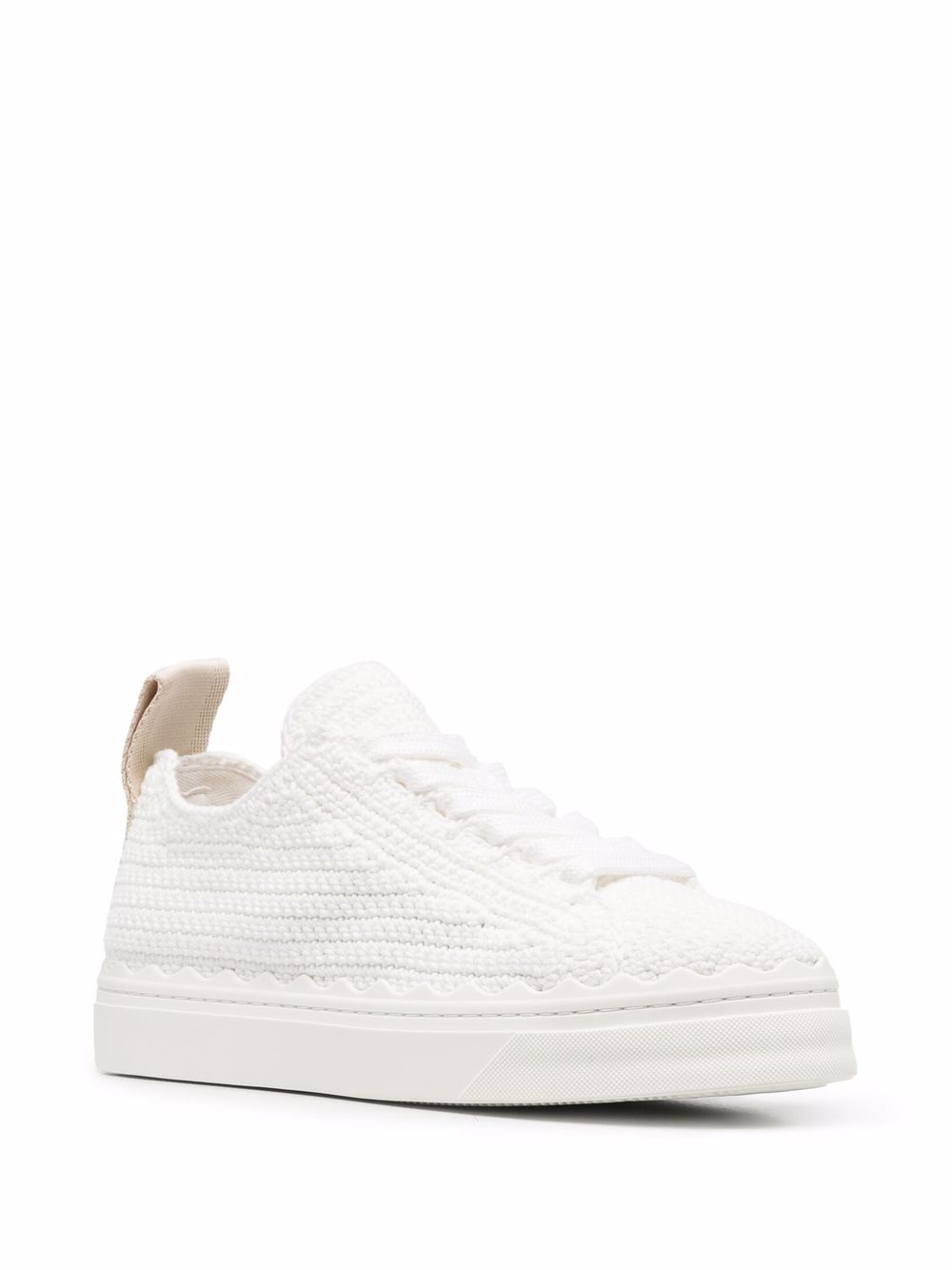 Chloé Lauren Crochet Sneakers - Farfetch