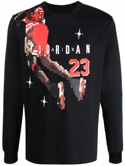 Nike Camiseta mangas longas com estampa