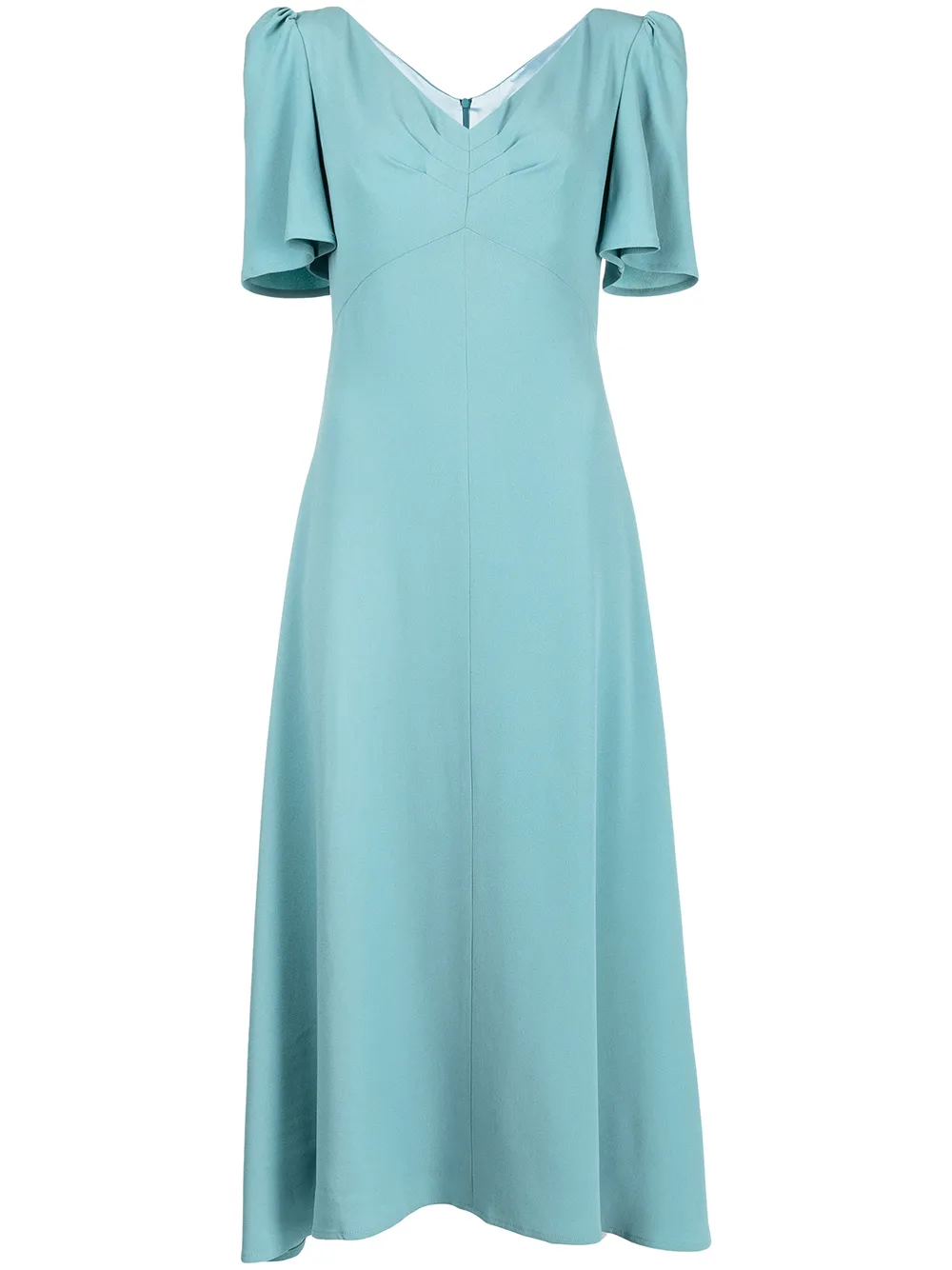 

JANE Maiden mid dress - Blue