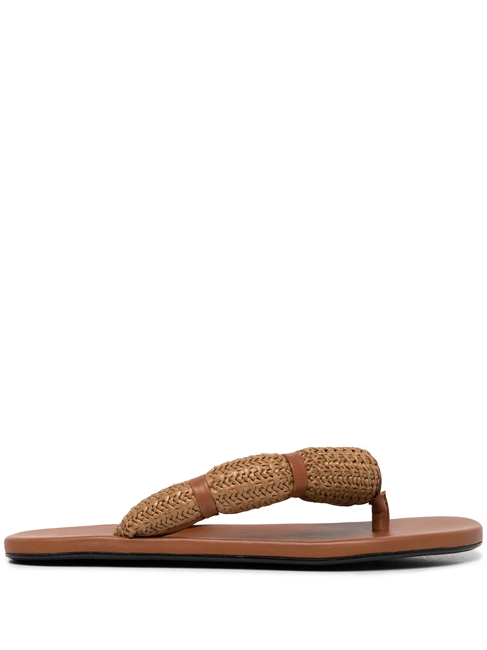 

STAUD Sierra open-toe slides - Brown