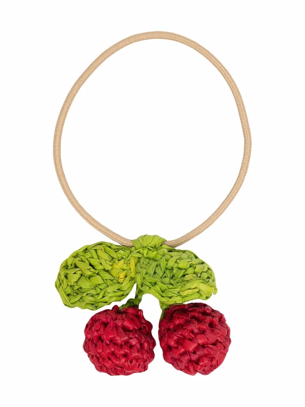 

Bonpoint crochet cherries hairband - Red