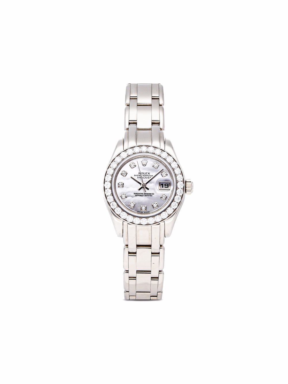 фото Rolex наручные часы datejust pearlmaster pre-owned 29 мм