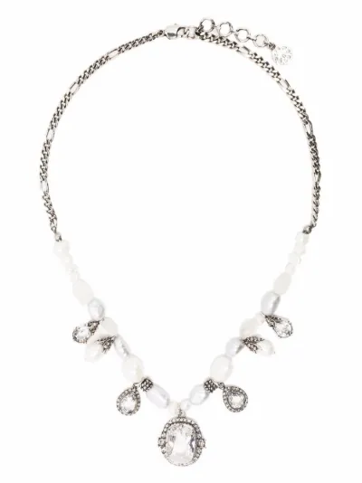 crystal-embellished necklace 